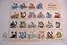 Laminated Hebrew alphabet Poster