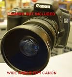 WIDE ANGLE LENS FOR CANON EOS SLR EF mount 72mm
