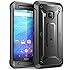 HTC One M9 Case, SUPCASE Full-body Rugged Holster Case with Built-in Screen Protector for HTC One M9 (2015 Release), Unicorn Beetle PRO Series - Retail Package (Black/Black)