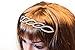 Yeshan Strong Rhinestone and Crystal Beaded Handmade Plastic Headband,Wave Design Hairband for girls
