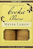 Trader Joe's Meyer Lemon Cookie Thins 9oz(255g)