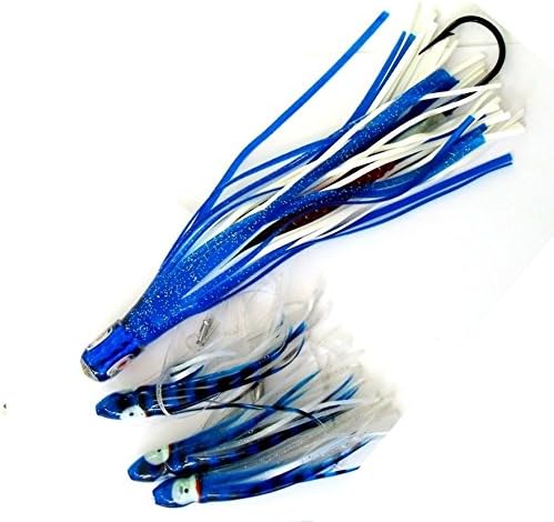 Tuna Bullet Daisy Chain: Big Blue Fishing Lure for All Tuna Mahi Wahoo Marlin