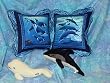 Dolphin and Orca Whale 16" Throw Pillow Set