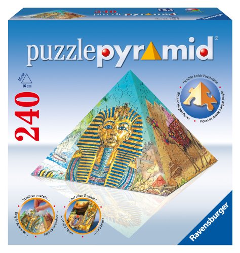 Imagen 3 de Ravensburger 11462 - Puzzle con forma de pirámide egipcia (240 piezas)