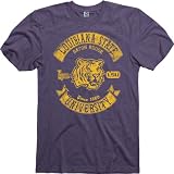 LSU Tigers Heathered Purple Rockers Ring Spun T-Shirt