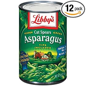 Libby's Cut Asparagus Spears, 14.5-Ounce Cans (Pack of 12)
