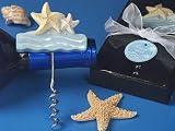 Beach theme starfish wine opener. (Set of 72)