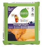 Seventh Generation Baby Overnight Diapers (Pack of 4)