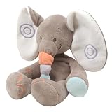 Nattou 578004 - Bubbles Elefant Kuscheltier 28 cm