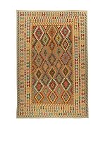 Design Community By Loomier Alfombra Kelim Kaudani Big (Beige/Multicolor)