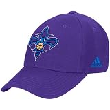 adidas New Orleans Hornets Purple Basic Logo Wool Hat