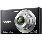Sony DSC-W320B Digitalkamera (14 Megapixel, 26mm Carl Zeiss Vario Tessar Weitwinkelobjektiv mit 4fach optischem Zoom, 6,9 cm (2,7 Zoll) LC-Display) schwarzvon "Sony"