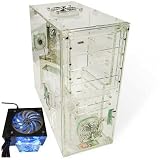 Review Mhel  / Clear Acrylic ATX PC Gaming Case & 500W SATA PSU
