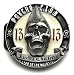 Lucky 13 PSYCHO CLUB SKULL Belt Buckle with Hidden Lighter