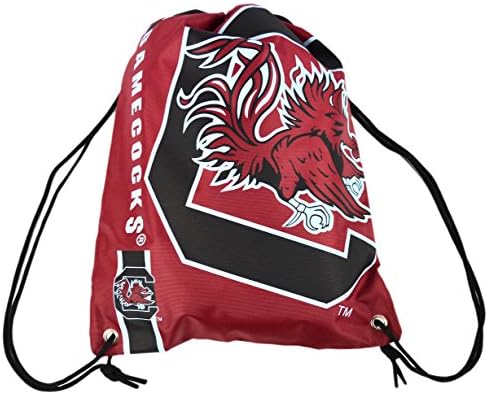 Official National Collegiate Athletic Association Fan Shop Authentic Drawstring NCAA Back Sack (South Carolina Gamecocks)
