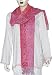 Body Wraps in Blend Silk with Wool Pink 72 x 27 inches (jwstl501)