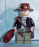 LEGO Lego Indiana Jones Mini-Figure Indy with Whip