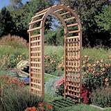 Cedar Diagonal Lattice Arbor