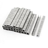 uxcell ネイルステープル　メタル製　シルバートーン　5000個入 1.2mm直径 13mm高さ