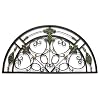 Infinity Instruments Iron Scroll in Sage Patina Wall Hanging