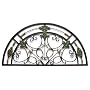 Infinity Instruments Iron Scroll in Sage Patina Wall Hanging