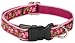 Lupine Adjustable Collars Small 1/2 x 8 - 12 - Cherry Blossom