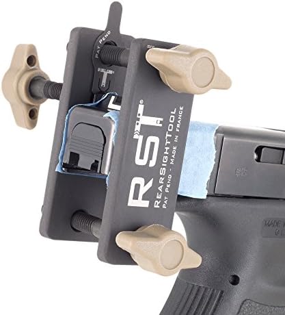 Gen 2 (Mk II) RST RearSightTool Universal Field Sight Pusher - Compact Range Sight Adjustment Tool (3 Pushing Heads)