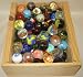 Mega Marbles SET OF 4 ASSORTED BULK - 1 3/8" BOULDER MARBLES