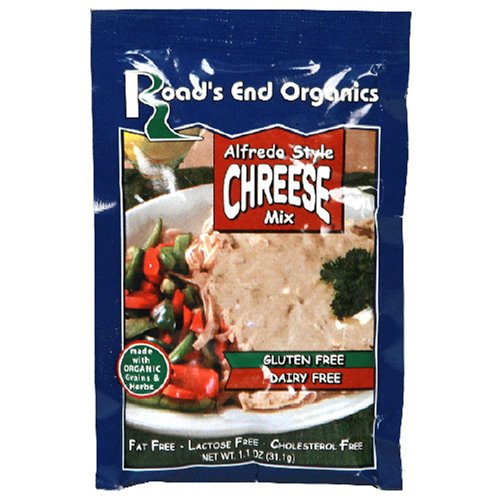 Road Sendor Cheese, Alfredo, Gluten/Dairy-Free, 1.1-Ounce Packets (Pack of 24)