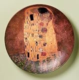 Ceramic Dish Titled The Kiss