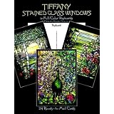 Tiffany Stained Glass Windows: in Full-Color (Post) Cards: 24 Cards (Card Books)