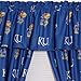 College Covers Kansas Printed Curtain Valance