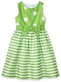Rare Editions  Girls 7-16 Stripe And Dotted Dress