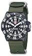 Luminox #3051.NT.GRN Men's Nato Green Nylon Band EVO Navy Seal Colormark Series 1 Watch