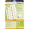 Geha Visitenkarten P73 beige marmoriert 160g 10 Blatt