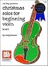 Mel Bay Christmas Solos for Beginning Violin (VOLUME 1)