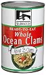 SeaWatch Ocean Clams, Whole, 15-Ounce Cans