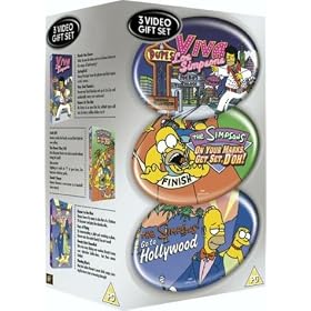 Simpsons, The - Viva Los Simpsons / On Your Marks, Get Set, D'Oh / The Simpsons Go To Hollywood [VHS]