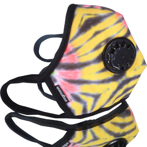 Vogmask Tiedye CV N95 Carbon Filter Exhale Valve Filtering Mask / LARGE (Adult Size 13+ Years)