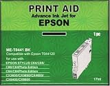 set of two compatible epson t0441 black inkjets for epson c64..