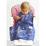 The Original Crumb Chum Bib, Denim Pockets... by Let Babies Soar