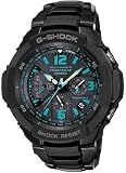 Casio G Shock Quartz Black/Blue Dial Black Band - Men's Watch GW3000BD-1A