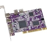 SONNET TECHNOLOGIES FWUSB2A Tango 6PORT Firewire/usb 2.0 Pci 400MBPS/480MBPS Mac
