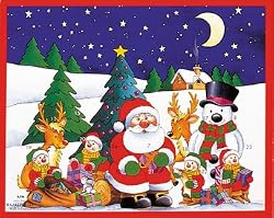 Advent Calendar - Santa & Friends Advent Cal