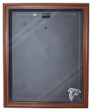 NFL Atlanta Falcons Cabinet Style Jersey Display, Brown