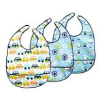 JJ Cole JFBLB4 3 Count Bib Set, Boy