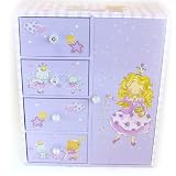 Coffret &agrave; Bijoux "Jolie Princesse" mauve