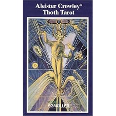 Tarotkarten, Original Aleister Crowley Thoth Tarot, Pocketausgabe: Mit Beiheft: Eine Beschreibung von Aleister Crowley, mit e. Vorw. v. Hymenaeus Beta, 50 S