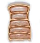 Hand Crafted Original Design Band Sawn Box - Pau Amerello on Natural Cherry - "Millie" Design