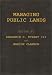 Book Managing Public Lands in the Public Interest: (Environmental Regeneration)